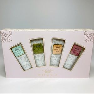Tocca Crema Quartetto 4 Hand Creams Gift Box NEW